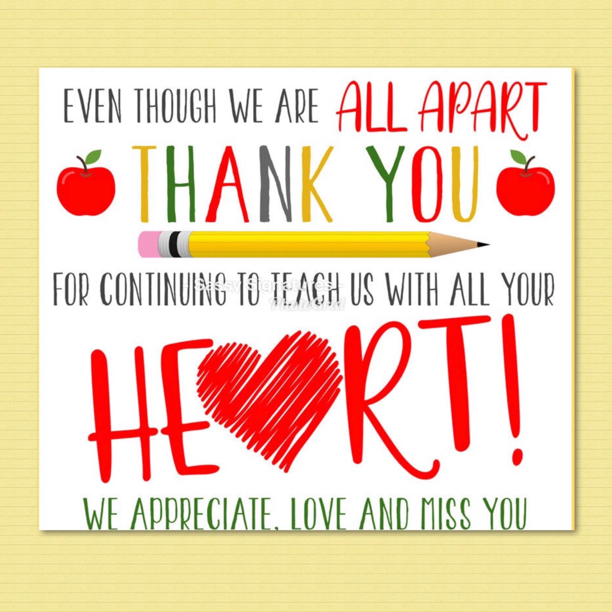 Happy Teacher Appreciation week to all of our wonderful teachers!🍎🍎