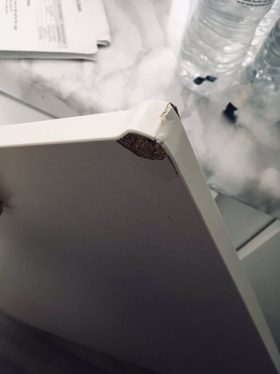 When you have waited for weeks for your <a href="/IKEAUK/">IKEA UK</a> table to arrive for your sons school work and take it out of the packaging to find it like this!!! And your number 200 in the webchat  line as that’s the only point of contact 😩😩😩