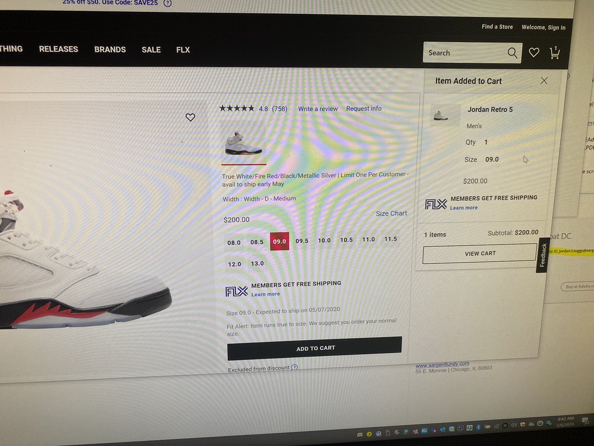 MarcoAFoster's tweet photo. So @footlocker you cancel my order in the middle of the night and then have a 830am restock?!   That’s just not right. #CustomerService https://t.co/2qSVbnIJ6x