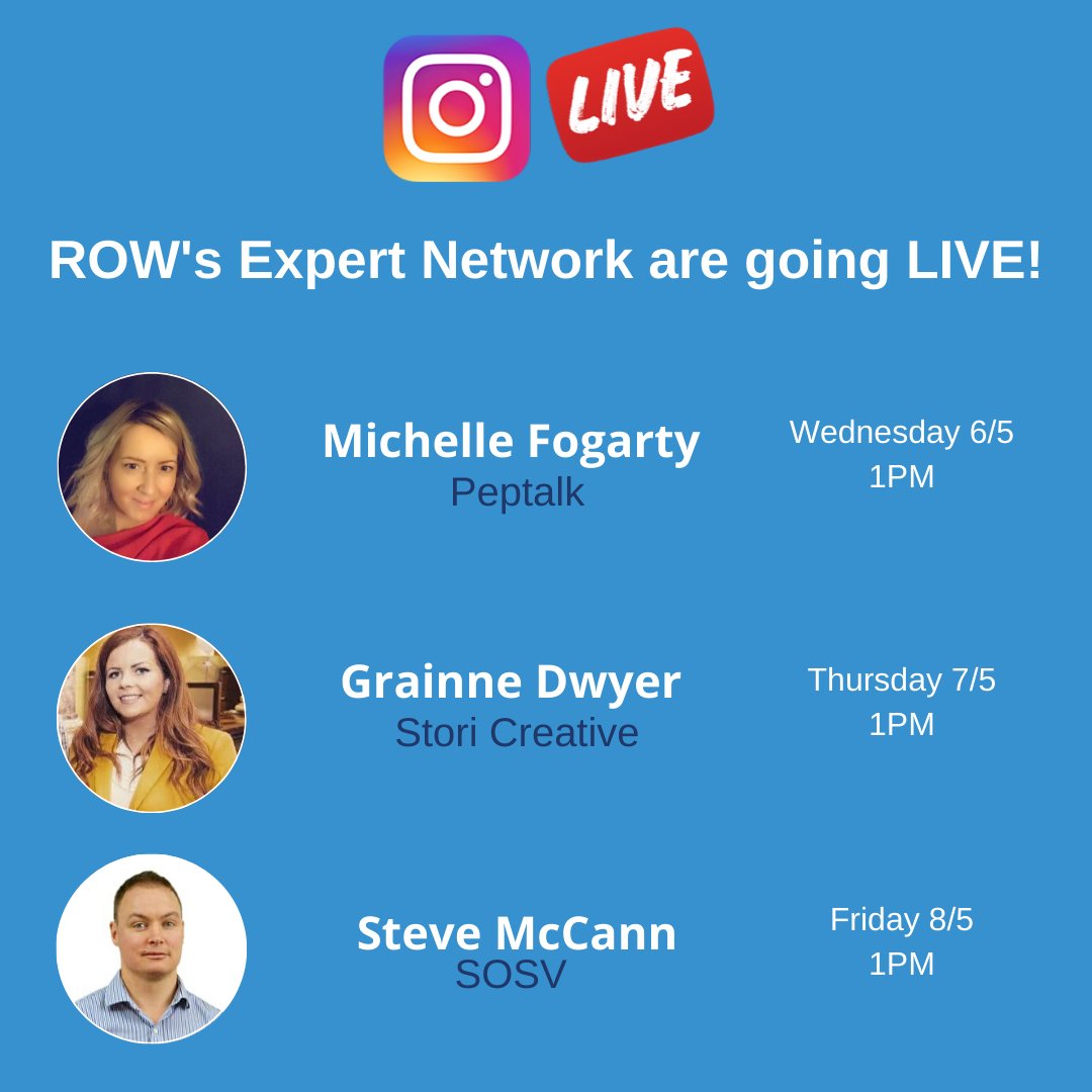 republicofwork's tweet photo. Thanks so much to @shelley for accompanying @donal_cahalane today. We still have @GrainneDwyer & @stevemccannsos coming up this week. 😀 Keep an eye out! #ROWExpertNetwork #ROWVirtualEvents https://t.co/kD8MCU2urB