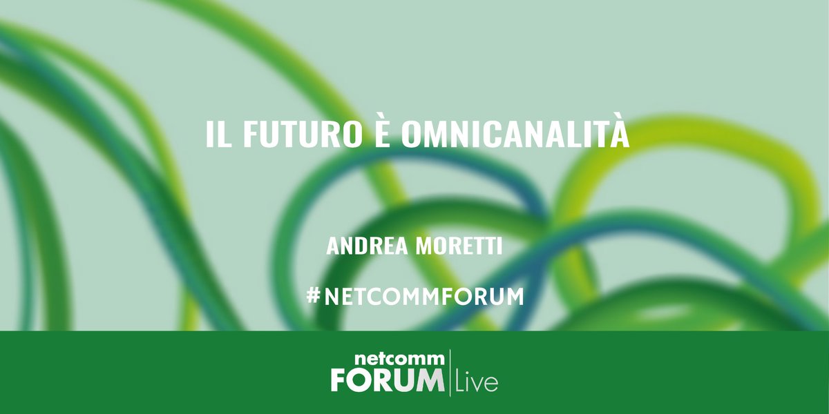 ConsNetcomm's tweet photo. Il futuro è omnicanalità.
#AndreaMoretti di @eBay_Italia
#NetcommForum #ConsorzioNetcomm https://t.co/W2KJftDS01