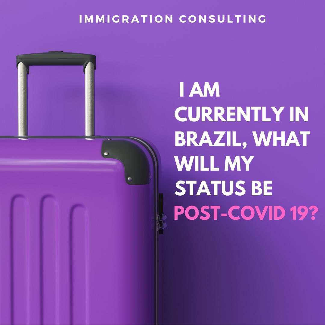 It is an unprecedented time. We can help you with your particular case.
Do you need more information? Send us an email to: info@immigration-consulting.com or DM #immigrationconsulting #covi̇d19 #postcovid19 #brazil #expatlife #tourisminbrazil #studentexchange #tourismvisa