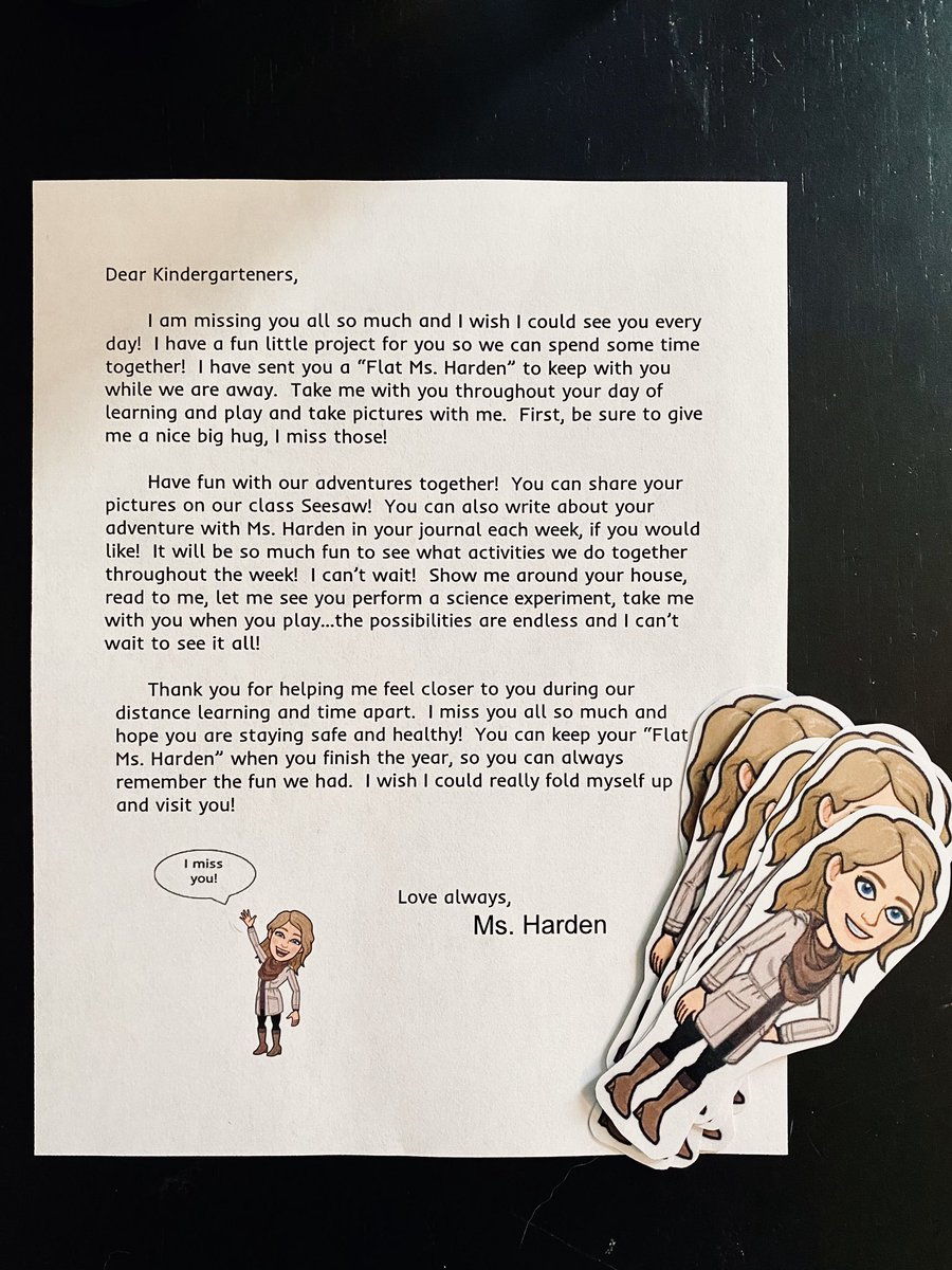 Ms_Harden_'s tweet photo. The mail goes out today 🥰 #distancelearning #flatteacher https://t.co/pnniDNTbjE