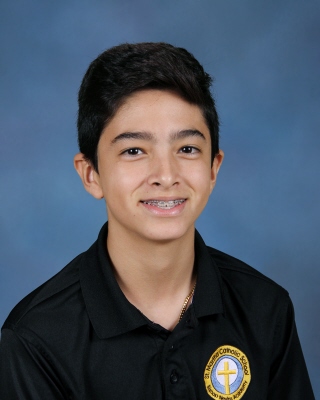 StMarthaCS's tweet photo. 8th Grader Spotlight: Pedro has been a student at #SMCS for 9 years and his favorite subject is Social Studies. Congratulations! https://t.co/cPF7pfmE78