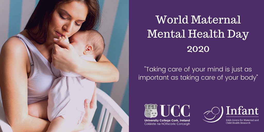 Today is #WorldMaternalMentalHealthDay. At @infantcentre we recognise the importance of perinatal mental health as we know pregnancy and motherhood is a challenging time for mums (and dads!), emotionally and physically. #mumsmatter #maternalmhmatters #WMMHDay