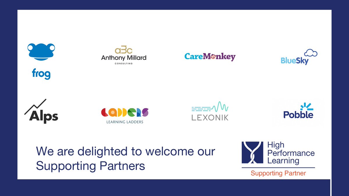 Last week we announced our more Supporting Partners. These companies share our vision of building cognitive competence and the values and attitudes correlated with the most successful, which underpins all that our schools do. 

Find out more at highperformancelearning.co.uk/supporting-par…