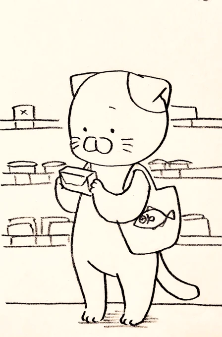 いつもよりちょっと高級なバターしか残っていなかったネコ 