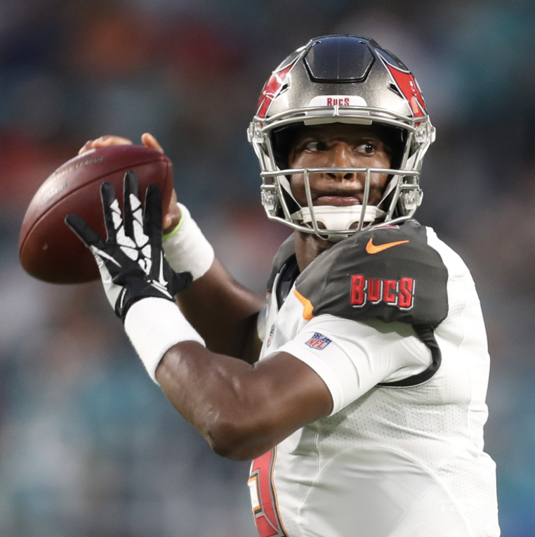 NFLonCBS's tweet photo. Quick reminder not to write off Jameis Winston just yet
Peyton Jameis
2001 Year 2019
25 Age 25
6-10 Record 7-9
258.2 Yds/Game 319.3
1.6 TD/Game 2.1
1.4 INT/Game 1.9
84.1 QB Rating 84.3 https://t.co/NiFjPxlrco