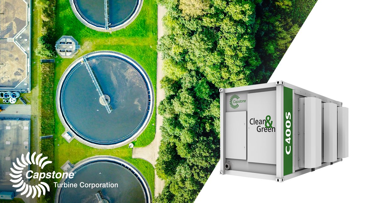 CGRNEnergy's tweet image. .@CapstoneTurbine (NASDAQ: $CPST) Renewable Energy Success Continues with #Biogas Order for New York Water Facility. ♻️

Learn more 🔗 bit.ly/35E9oAF

#cleanandgreen // #renewableenergy // #greenenergy