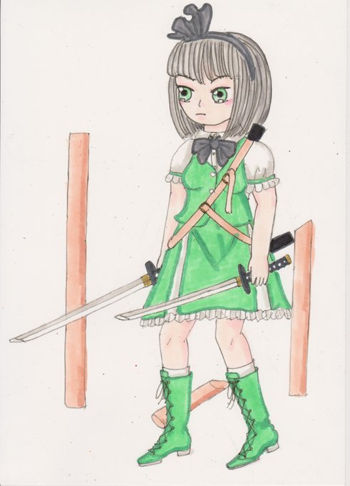 二刀流のtwitterイラスト検索結果 古い順