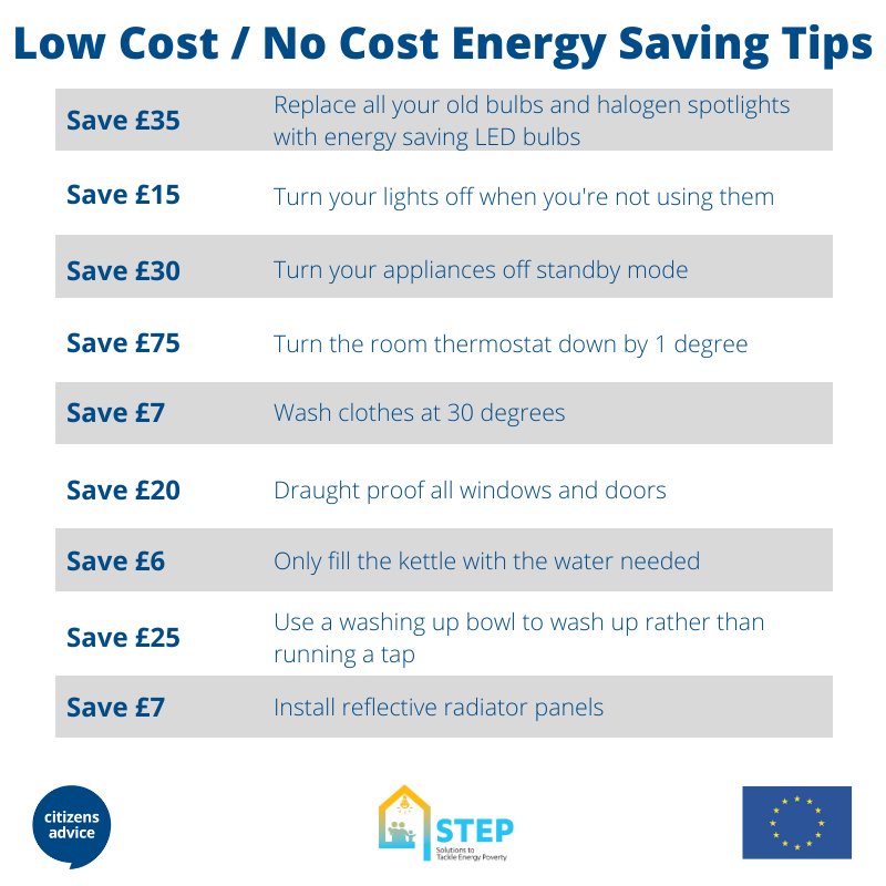 STEP__Energy's tweet photo. If #Lockdown has highlighted how much you're spending on energy, take a look at these quick tips on how you could save on your bills
#MakeWarmTheNorm #H2020Energy https://t.co/PllPAWfzRA