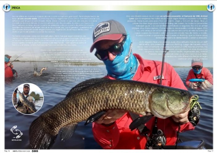 waltergastaldi's tweet photo. Ya disponible el Número del mes de Mayo de @Sentilapesca con mí última nota de pesca de Tarariras , no se la pierdan ...
https://t.co/FySFloVf8n
#pesca #baitcasting #vml #payo #bigfishargentina #techtackle https://t.co/Gd0CJTQ2aZ