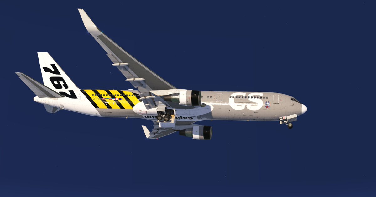 Captain_Sim's tweet image. Captains,
The 767 Captain II Free update to Version 0.94 is available: captainsim.net/products/y767/…