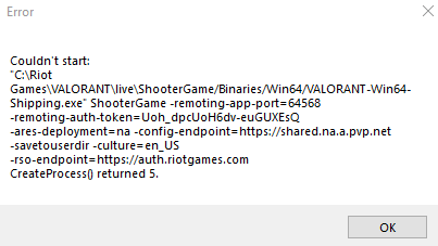 jexil_'s tweet photo. @RiotSupport Pls halp, I just want to play Valorant :( https://t.co/mfPa2KTYTV