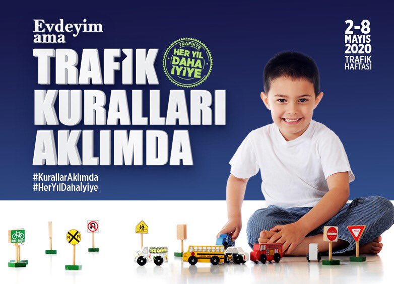 Kazasız günler temennisiyle tüm sürücü ve yayalarımızın ‘Trafik Haftası’nı’ kutlarız...
#trafikhaftası 
#KurallarAklımda 
#HerYılDahaİyiye