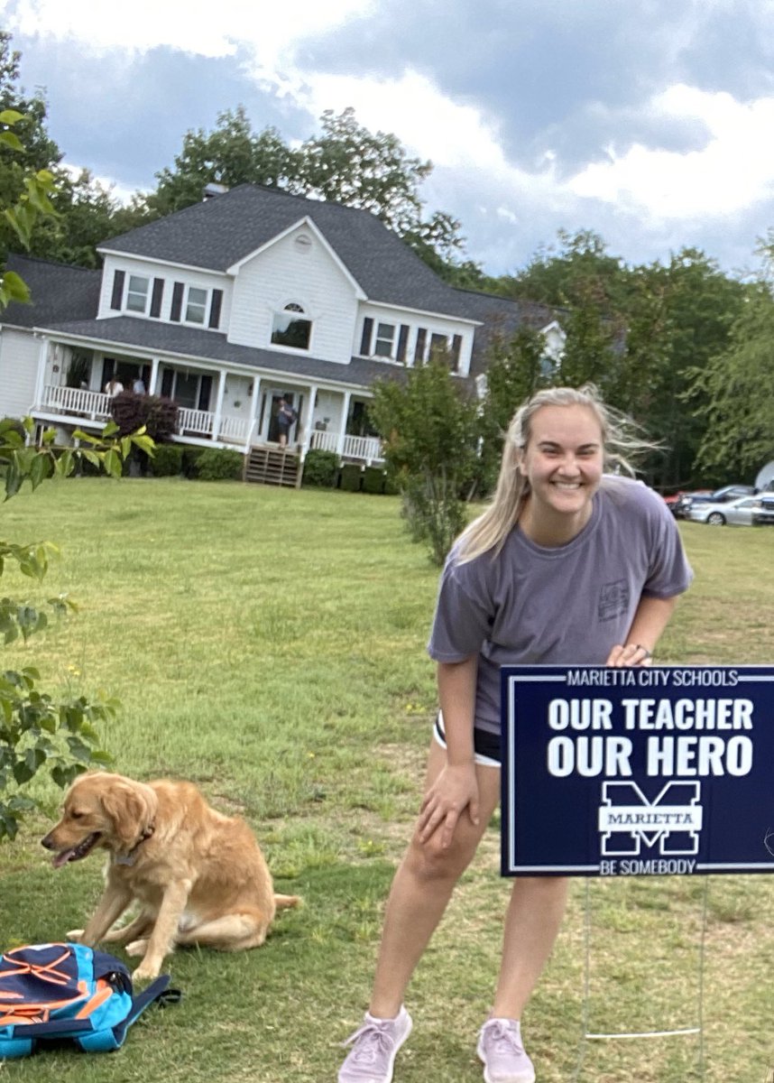 It’s a “Be Somebody” kind of day! <a href="/grantrivera/">Grant Rivera</a> <a href="/MariettaCitySch/">MariettaCitySchools</a> <a href="/MariettaGAhs/">Marietta High School</a> #TeacherAppreciationWeek2020 #BeSomebody #Nodrivingdistancetoofar