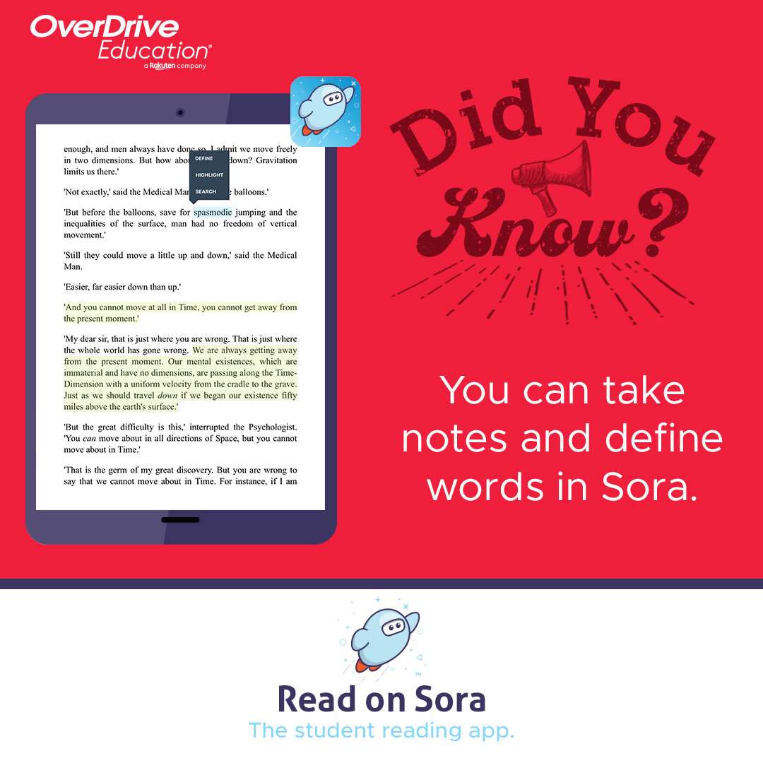 Sora, by OverDrive Education tweet media