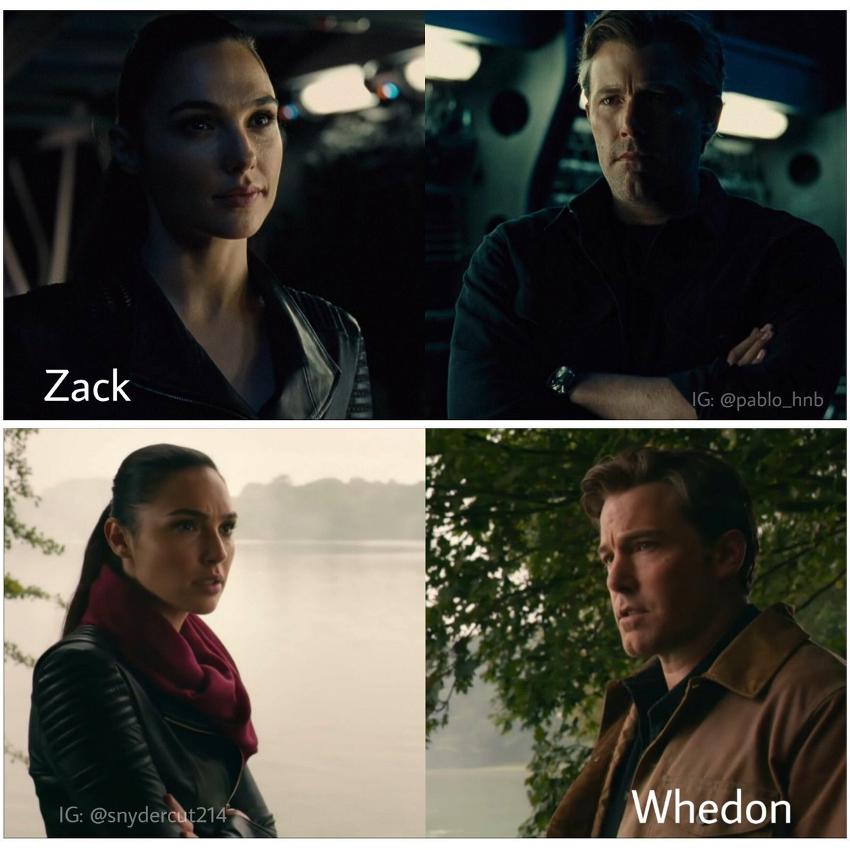 Thread: Comparisons between Zack Snyder’s vision and Joss Whedon’s work. @justiceleaguewb vs  #ZackSnydersJusticeLeague  #ReleaseTheSnyderCut By  @_j4mesdean &  @PabloNaBorok