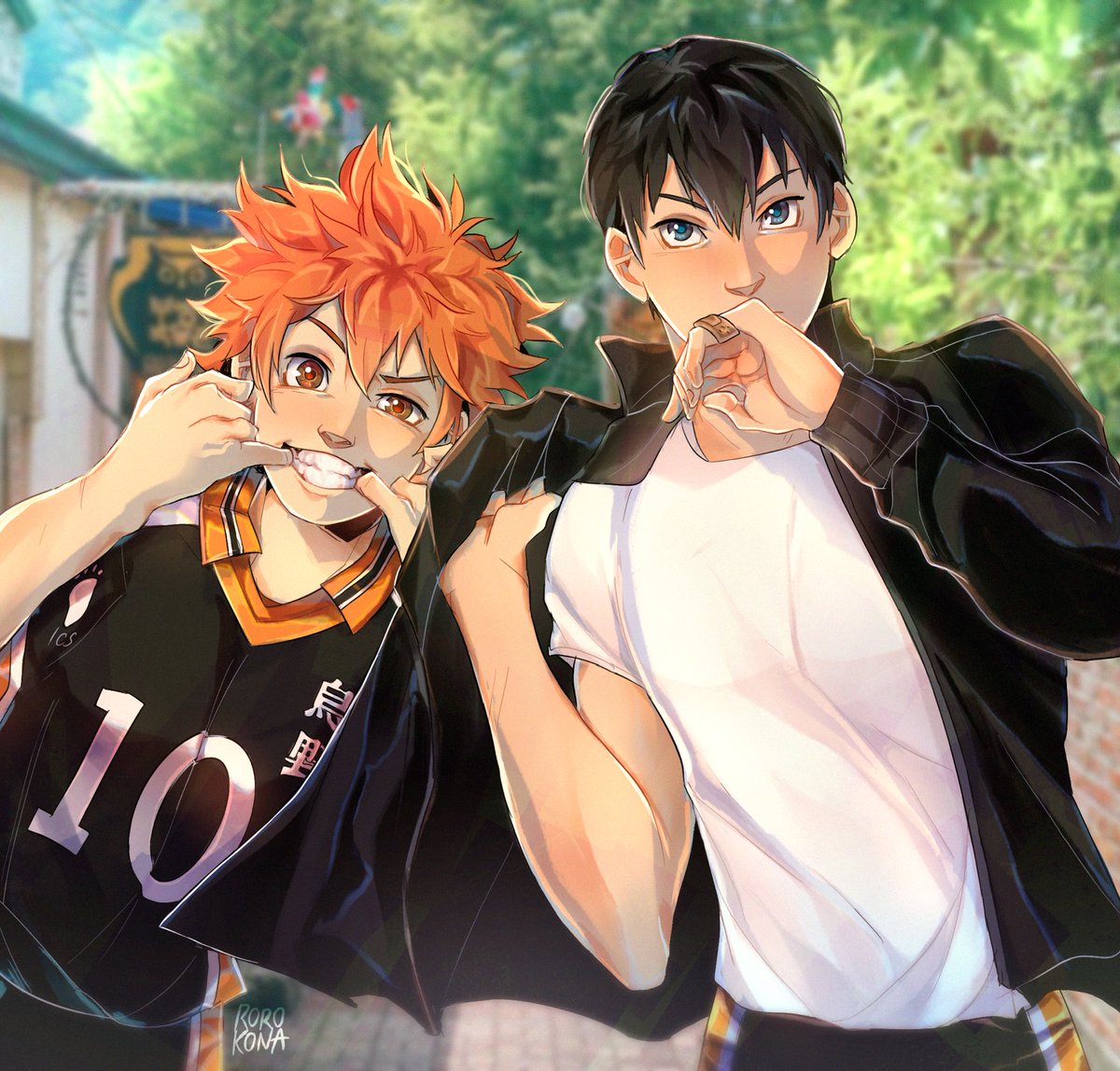 sooo... I started watching Haikyuu-