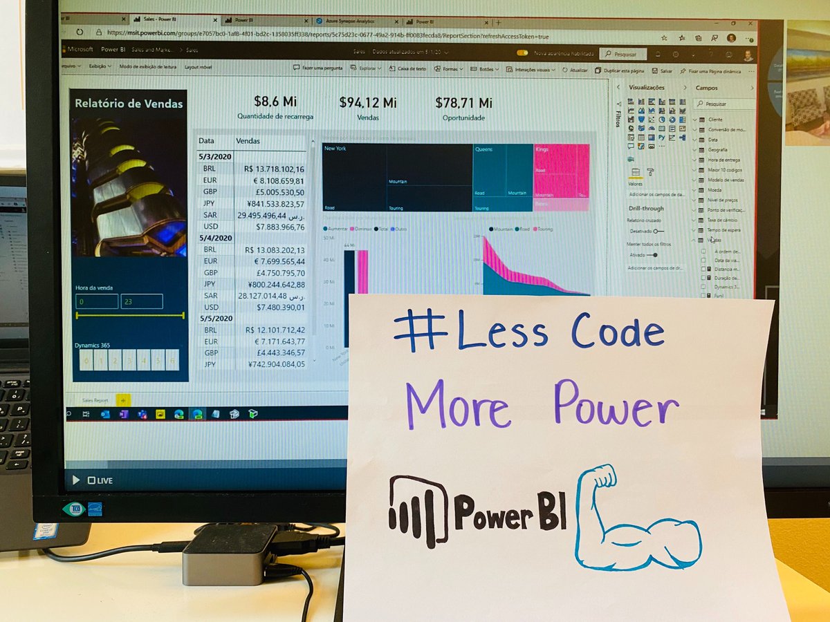 abhay_nverma's tweet image. #MSBizAppsSummit Made me join Twitter to share how much I am enjoying the virtual Event!
Shout out to every Speaker!
What makes me excited at work? 
#LessCode!!
#More Power!!! 💪
#PowerBI!!!!