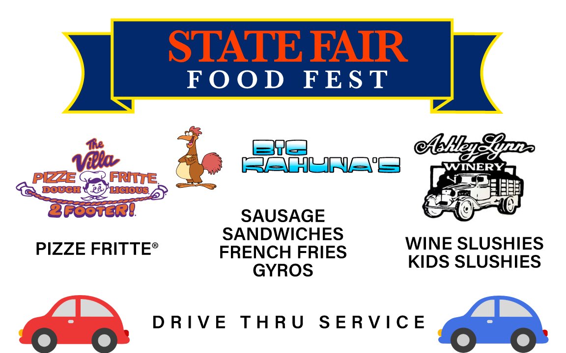 GraziZazzara's tweet photo. Not just a Pizze Fritte Drive-Thru this weekend....  The lineup has expanded.  Are you ready for State Fair Food Fest? 

Friday, Saturday, Sunday from 12pm-8pm.  The orange parking lot at @NYSFair.

@CNYCentral @MichaelBenny @JSandersNC9 @DonCazentre @NewsChannel9 @SPECNewsCNY https://t.co/KBZrUEmzFD
