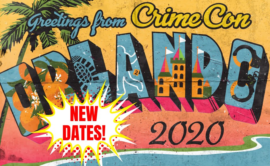 We're gearing up for our free virtual event this weekend, BUT that doesn't mean #CrimeCon 2020 is off! The best weekend of the year is now rescheduled to October 30 - November 1 at the Orlando World Center Marriott!
buff.ly/2r6N5Ul