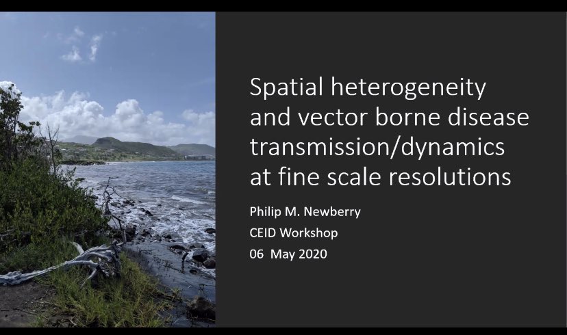 AliHalajian's tweet photo. Attended a nice presentation on #AedesAegypti on #StKitts #island by @ceid_uga @UGAEcology .
Nice info on important factors #DiseaseRisk #VectorEcology #habitats .... 
Vector-borne #diseases are global issues. 
#mosquitoes #VBPs #viruses https://t.co/J5qDaD116P