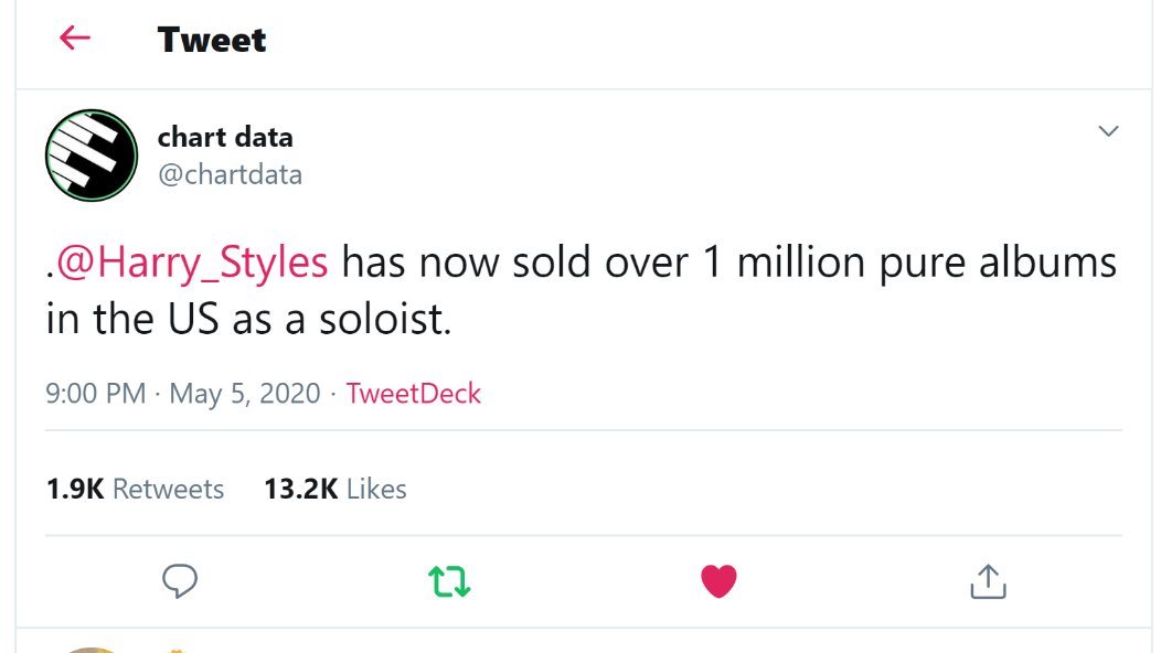 harry has sold over 1M PURE copies alone in the USA.