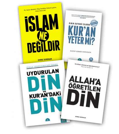Yarın 15:00'a kadar bu tweeti rt yapıp yoruma bir arkadaşını etiketleyen 1 kişiye Kuran Merkezli İslamiyet seti hediye.