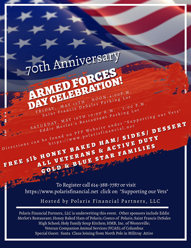CSCC_Veteran's tweet photo. This is an AMAZING gift in honor of the 70th Anniversary of Armed Forces Day.  Veterans &amp; Active duty  can sign up directly with the donor by going to their website at https://t.co/THFy1oeOpJ and click on Supporting our Veterans. https://t.co/0MFq3mJGMV