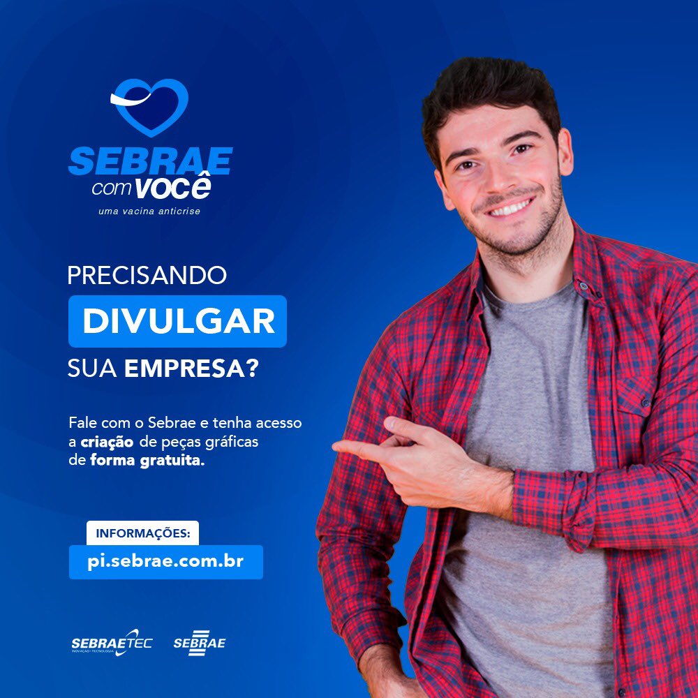 pi_sebrae's tweet photo. Está precisando divulgar a sua empresa? Conheça a nossa Consultoria de Comunicação Visual, que irá auxiliar os empreendedores na criação das peças gráficas necessárias para a divulgação dos seus produtos. Saiba mais em: https://t.co/XkknJ6irgZ. #SebraePI #Consultoria #Sebraetec https://t.co/gnP25ihvBP