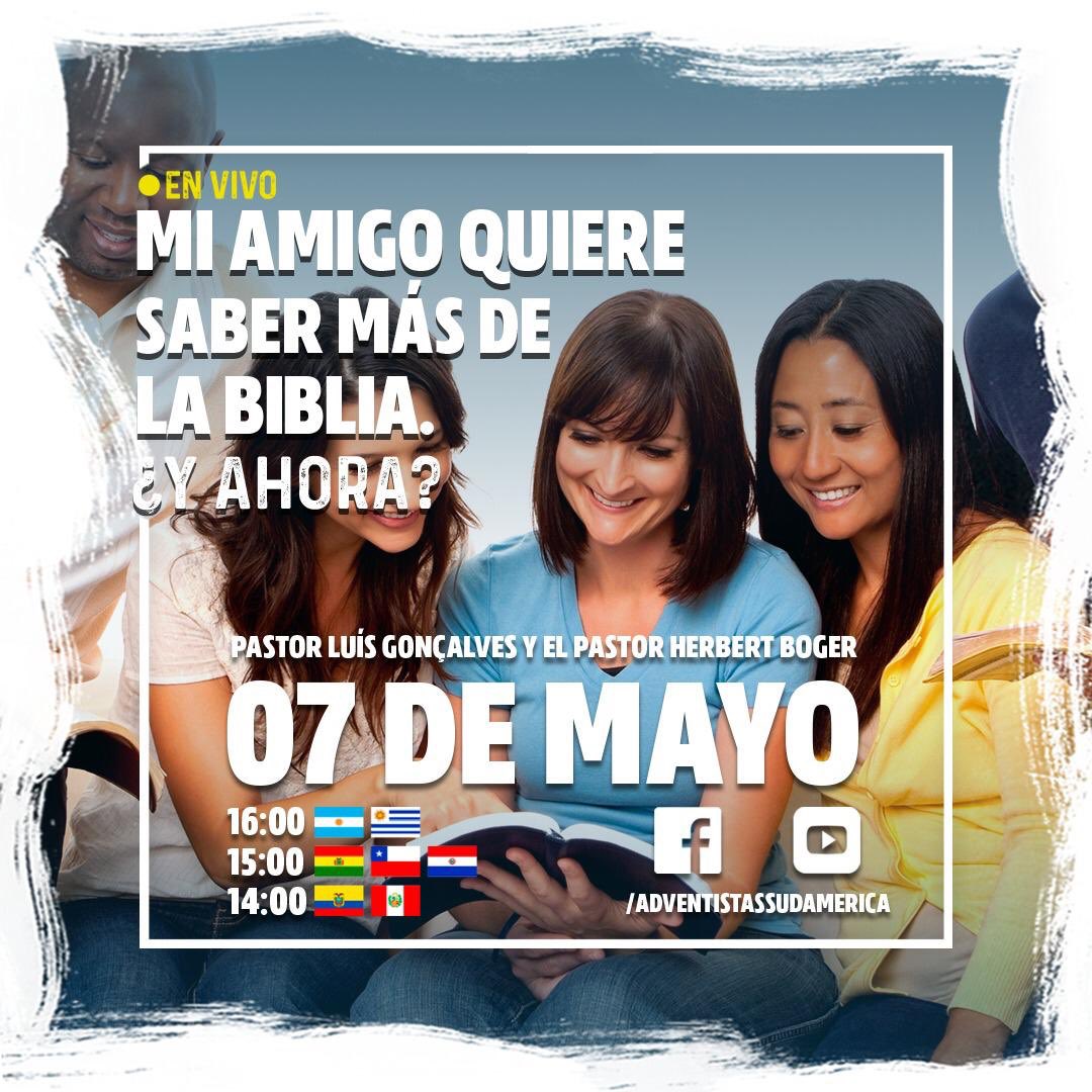 ayora_da's tweet photo. 🆕 *EN VIVO | el pastor Luís Gonçalves, este *jueves, (07/05)*, en los siguientes horarios:  16:00 🇦🇷 🇺🇾   15:00 🇧🇴 🇨🇱 🇵🇾  14:00 🇪🇨 🇵🇪  Siga la transmisión en las redes sociales:  YouTube ▶️ https://t.co/8p7UJaYscF  O Facebook 👉🏼https://t.co/i9nGIJ5SIX https://t.co/jJAFMeirFp