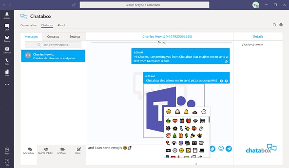 Chatabox_SMS's tweet photo. How to set up SMS in Microsoft Teams no. 2: https://t.co/Qk9ljxTWDW

#SMS4MSTeams #MicrosoftTeamsSMS #MSTeamsSMS https://t.co/ewK1wrvTk0