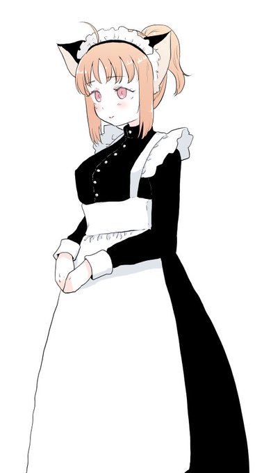 46.猫耳ポニテメイド服千歌ちゃん 