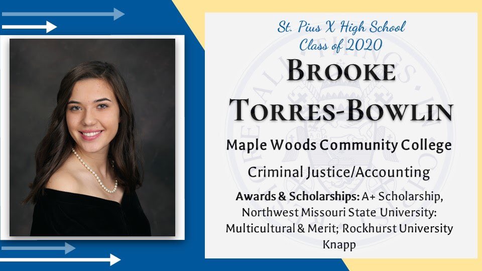 stpiusxhskc's tweet photo. Congratulations Brooke!
ππClass of 2020ππ
#spxkc #spxclassof2020 #foreverwarrior https://t.co/5UFcfu4ROH