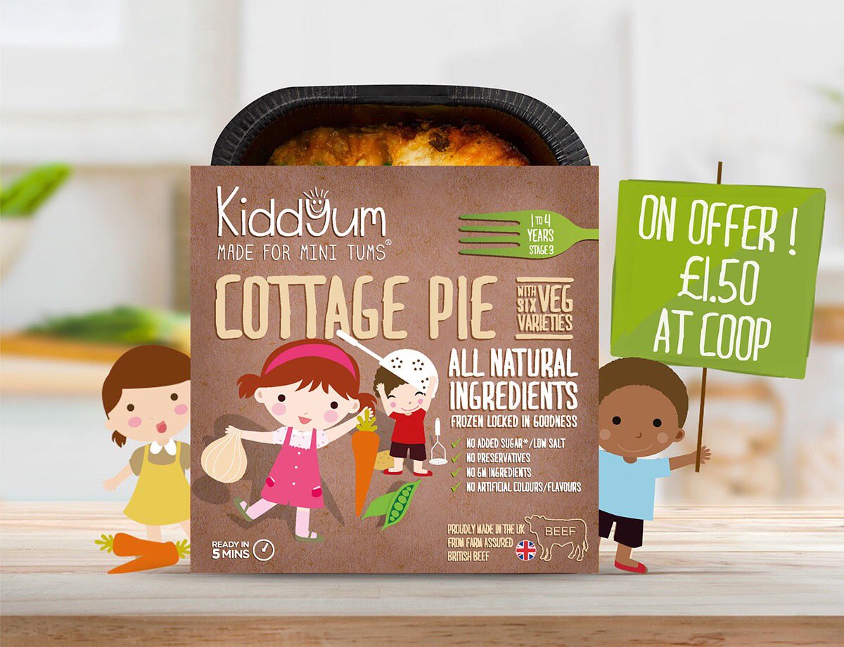 kiddyum's tweet photo. **New Launch***

We are so excited to tell you that our fabulous Cottage Pie and Chicken Curry meals are being launched in to nearly 400 @coopuk stores. To celebrate this launch, we are on offer for only £1.50!  

#kiddyum #frozen #toddlerfood #trulyhealthy https://t.co/0tfW4V5RgA