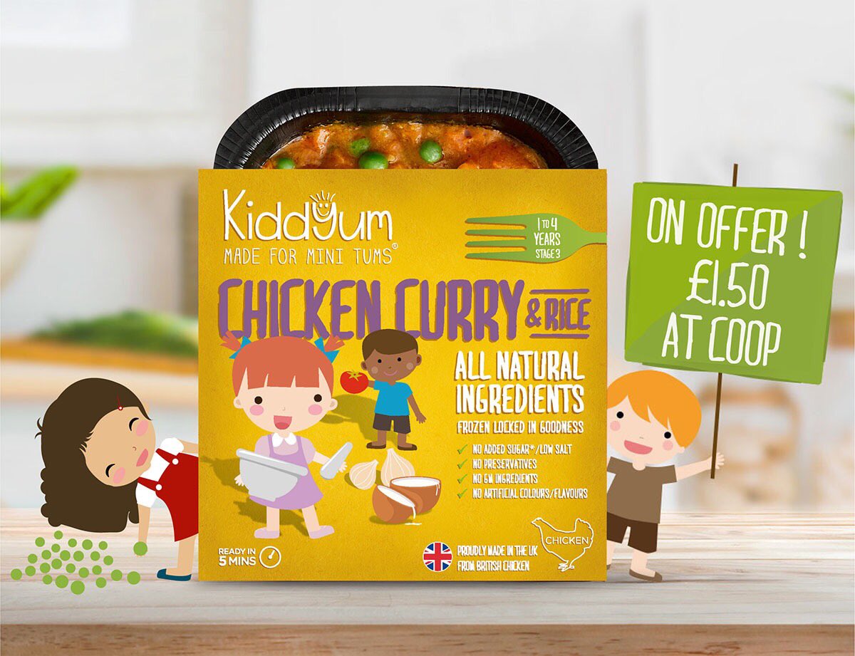 kiddyum's tweet photo. **New Launch***

We are so excited to tell you that our fabulous Cottage Pie and Chicken Curry meals are being launched in to nearly 400 @coopuk stores. To celebrate this launch, we are on offer for only £1.50!  

#kiddyum #frozen #toddlerfood #trulyhealthy https://t.co/0tfW4V5RgA