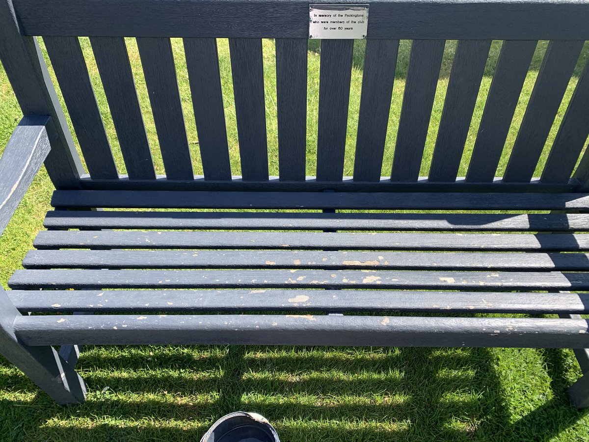 WYTAWillis's tweet photo. Gearing up for a return? Benches painted and club looking great https://t.co/t41hOMhWgt
