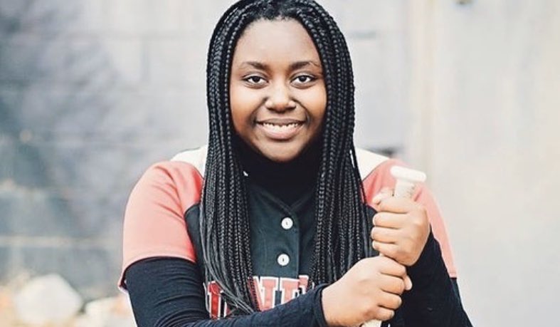 PLDFastpitch's tweet photo. Senior Spotlight: Ashley Ogega has been playing at Dunbar for 3 years. She plans on going to college and majoring in economics on a pre-law track. Ashley brings laughter to the team and is always a joy to be around!  #GoDawgs https://t.co/9UiPIZpaVf