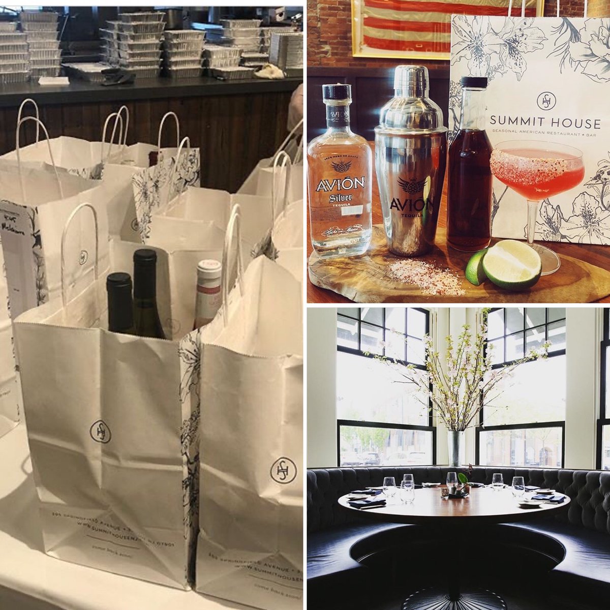 Looks like delicious BBQ at the Summit House! Thursday menu is featuring a bourbon glazed pork! Cocktail kits &amp; wines are always available !!! Curbside pickup is 4-6 place your order today!