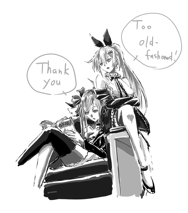 【ドルフロ】Five-seveN&amp;FAL #ドールズフロントライン #少女前線 #ドルフロ #少女前线 #Five-seveN(ドールズフロントライン) #FAL(ドールズフロントライン) https://t.co/Fmc568bbZg 
