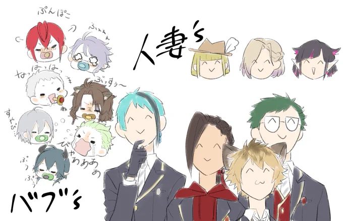 くそ息抜きゴミラクガキ投下

圧倒的寮長の左側率 