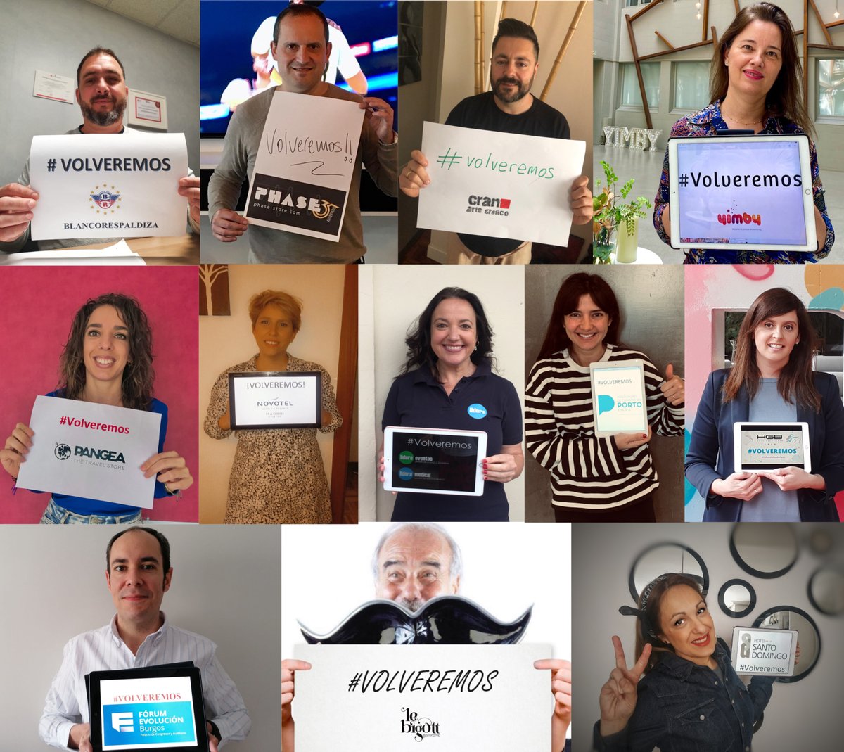 Nuestros colaboradores: sin ellos no sería posible nuestro trabajo. Con su ayuda y todos unidos #Volveremos!!
#somoseventos #somosMICE #eventprofs