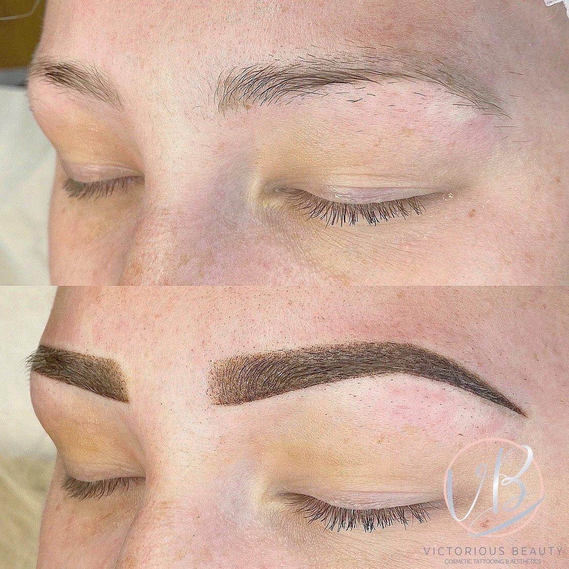 VictoriousBty's tweet photo. Brow Correction 🖊💛
Colour and shape correction using device. Previous work had been microbladed -
Contact us to prebook your appointment 
☎️ 07568569817
📧 victoria@victoriousbeauty.co.uk
📍Altrincham, Cheshire
#semipermanentbrows #browcorrection #colourcorrection https://t.co/YK3rm7Stbe