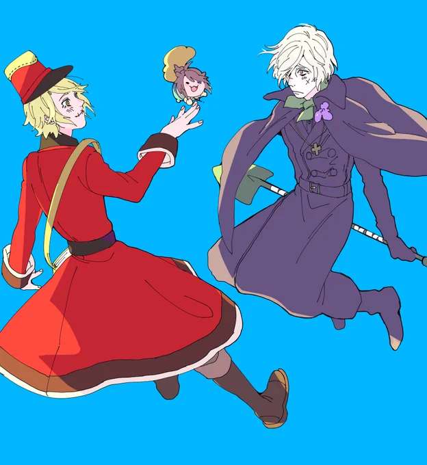 VAL組
ちょっとしたバグにより衣装の丈がのびてしまったふたりとリスになってしまったるかくん 