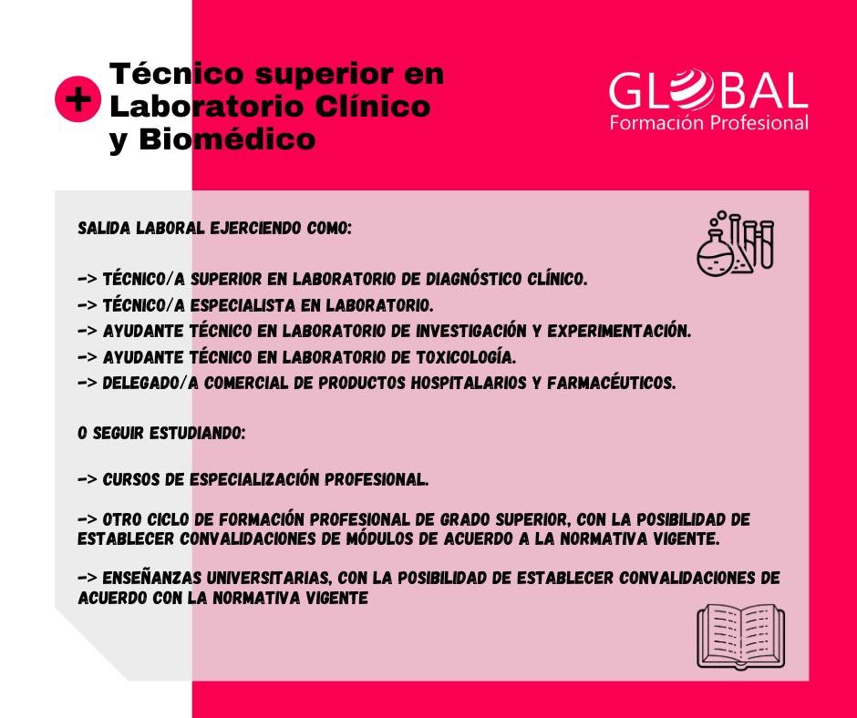 GlobalFormacion's tweet photo. ➡️Una orientación para conocer aún más la salida que tiene el ciclo de grado superior de Laboratorio Clínico y Biomédico ⬅️

Recordad que son plazas limitadas, no te quedes sin ella❗️
⠀
🌎C/Manzanedo,57, Don Benito. ⠀
📱924813272
🌐https://t.co/N1EnLRgm5Z🌐 https://t.co/66NwyWXZ3L