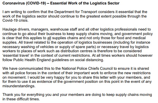 CBFittings's tweet photo. @louisa20489761 @grantshapps @louisa20489761 Your information above regarding our warehouse workers is false, the correct measures have been put in place to ensure the safety of our staff - I would check your source..
We are a key supplier in the logistics sector, therefore not breaking any rules.
#staysafe https://t.co/gwI3C3Yl6R