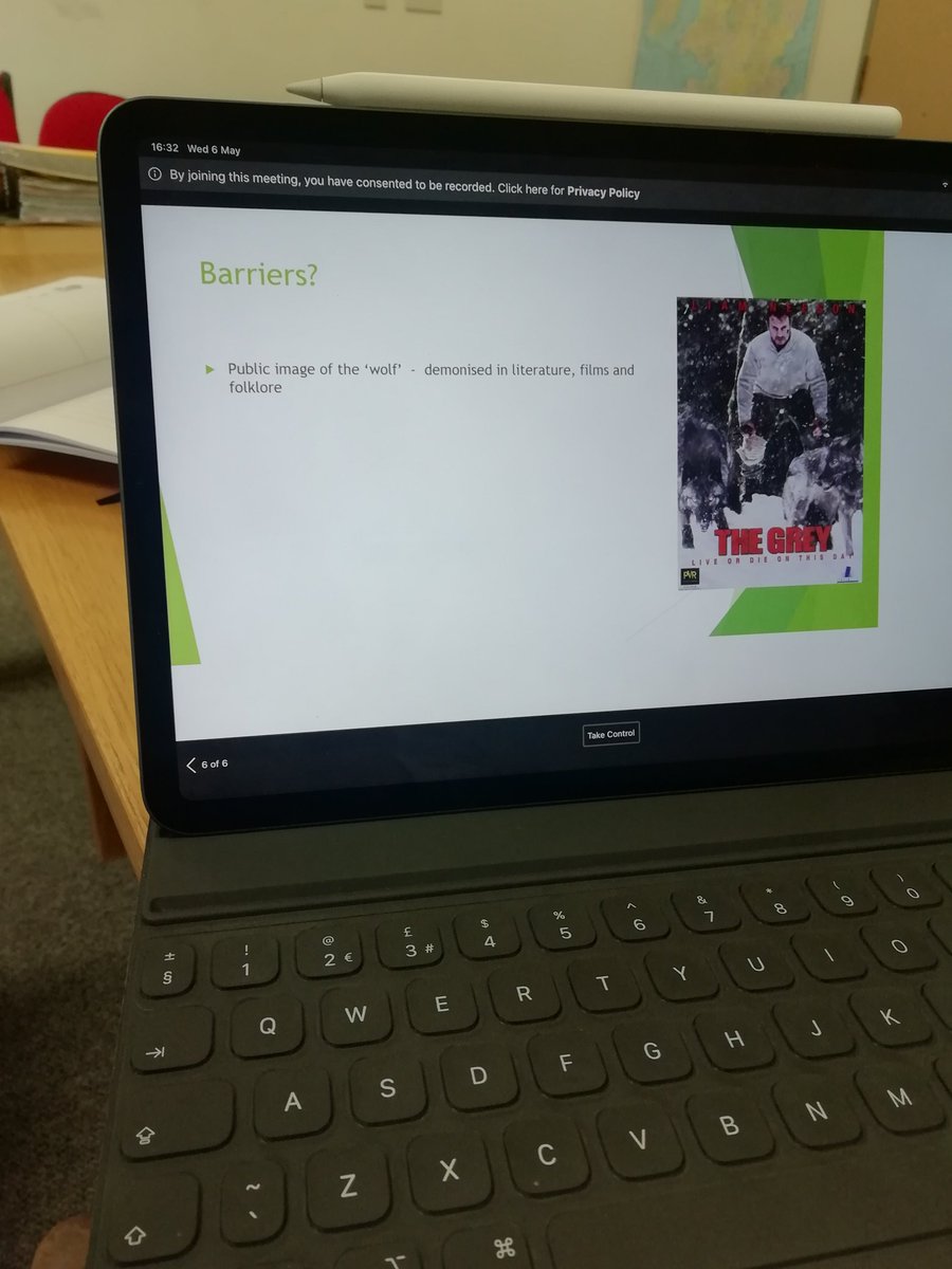 LMR on deck today for the Harris Society <a href="/RadleyGeography/">Radley College Geography</a>. Topic for discussion - reintroduction of wolves into Scotland.