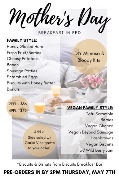 A little over 24 hours left to get your Mother’s Day orders in! Don’t wait, order now thru link in bio!