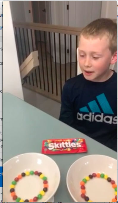 The Grade 3s opened up their own candy factory labs this week! As part of our Charlie and the Chocolate Factory novel study, the students were challenged to perform a candy or chocolate themed science experiment of their choice. Mr. Willy Wonka would be proud! <a href="/StBonaventures/">St. Bon's 🇨🇦</a>